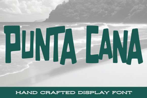 Capturing the Tropical Vibe: Punta Cana Font in Editorial Design