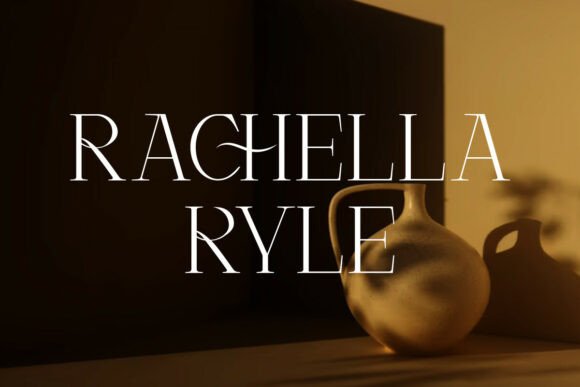 Elevate Your Brand with Rachella Kyle: A Refined Didone Display Font