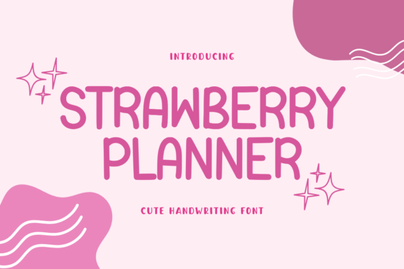 Enhance Your Web Design with Strawberry Planner Font