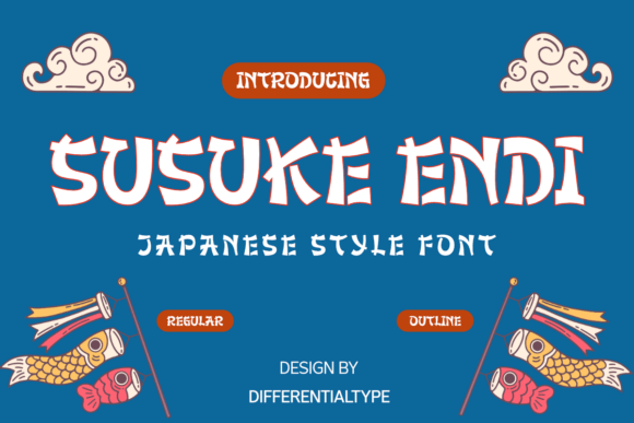 Exploring Susuke Endi: A Bold and Stylish Typeface