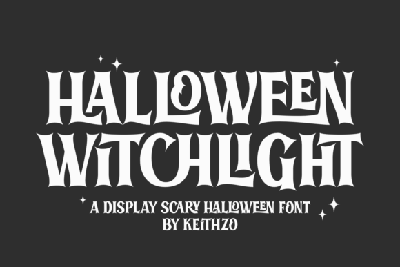 Halloween Witchlight: A Font for Enchanting Editorial Design