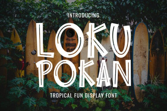 Loku Pokan: A Playful Font for Crafters and Creators
