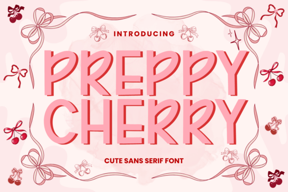 Preppy Cherry: A Charming Handwritten Font for Web Design