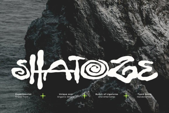 Shatoze: A Bold and Expressive Display Font for Modern Publishers