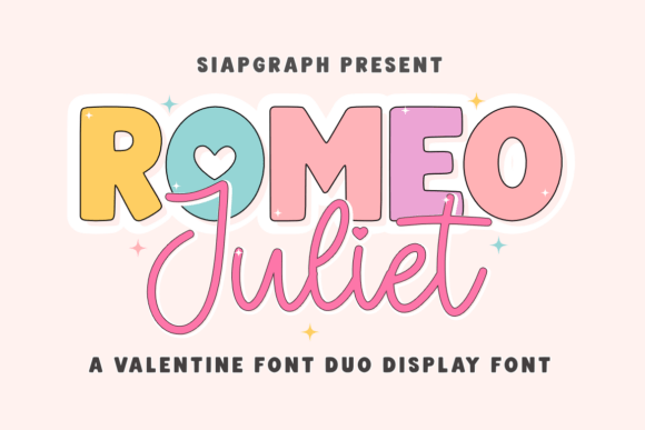 Spread Love with Romeo Juliet Duo: A Perfect Valentine Font