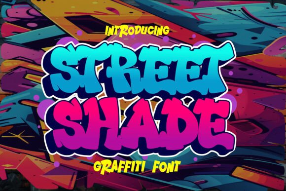 Street Shade: The Bold 3D Graffiti Font for Urban Flair