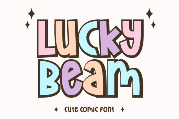 Transform Your Brand with Lucky Beam: A Charming Display Font