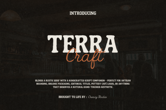 Transform Your Brand with the Versatile Terra Craft Duo Font