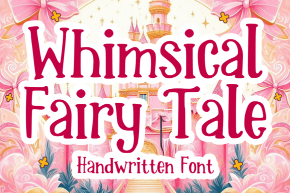 Whimsical Fairy Tale: A Magical Display Font for Web Design