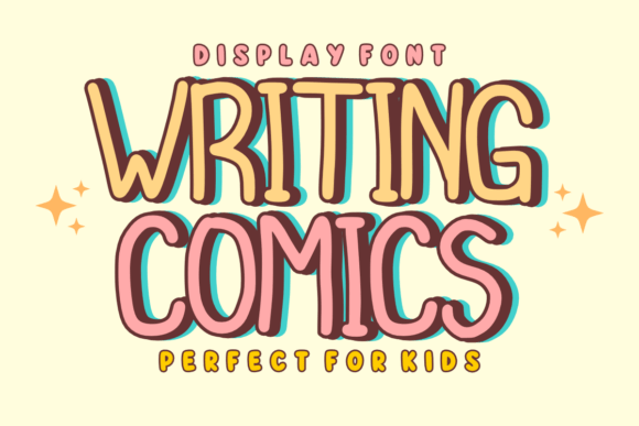 Writing Comics: A Versatile Display Font for Creatives